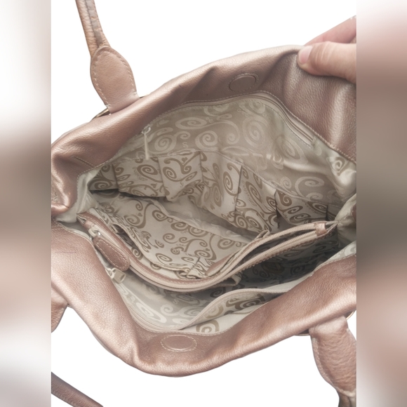 Brighton NALA Leather Metallic Bronze Masterpiece Collection Handbag RETIRED - Picture 10 of 16